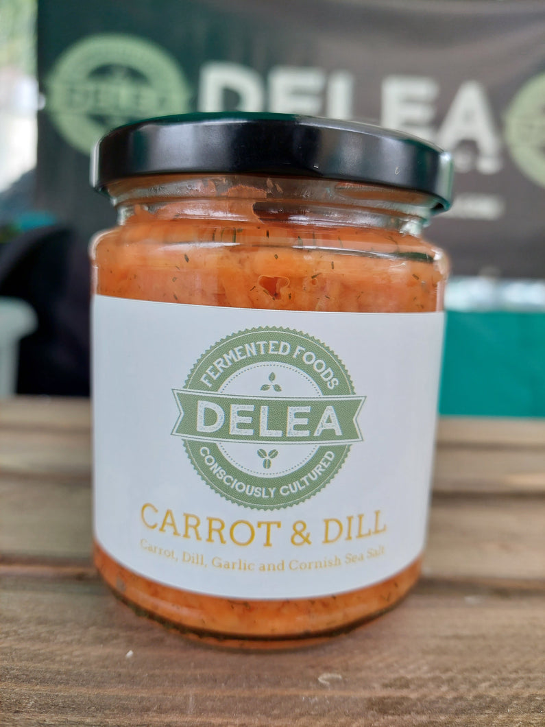 Raw, Unpasteurised Carrot and Dill Ferment